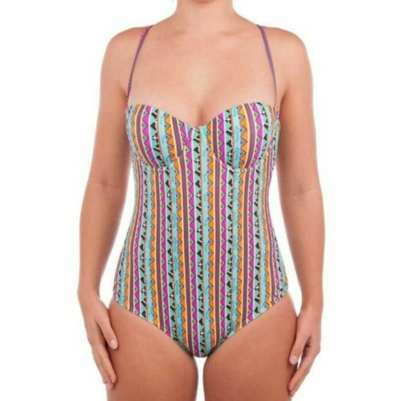 HEAVEN AUSTRALIA Tribal One Piece Swimmers Swim Togs - Picture 3 of 13